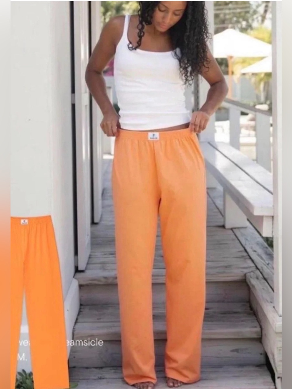 Parke Creamsicle Cotton Boxer Pant